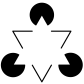 kanizsa triangle icon