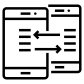data device syncing icon