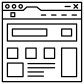 Online analytics icon