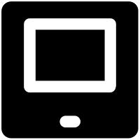 : tablet icon