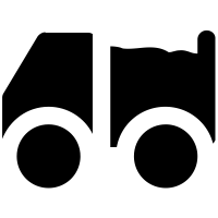Concrete vehicle icon