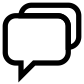 rounded message icon