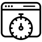 web page speed icon