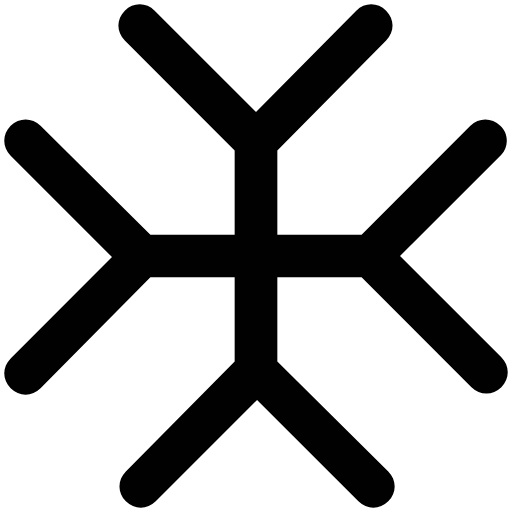 christmas flake  icon