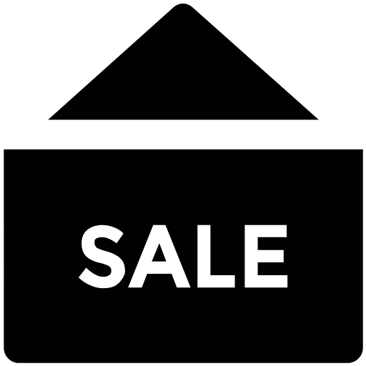 sale board  icon