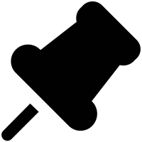 push, pin icon