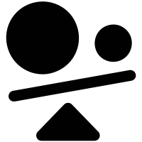 seesaw balance icon