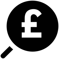 pound search icon