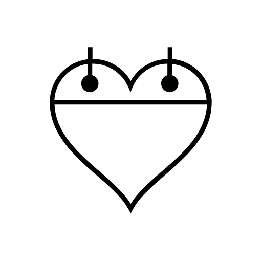 love calendar icon