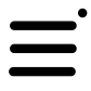 hamburger menu icon