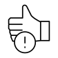 Hand Error icon