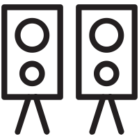 speaker` Icon