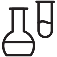 Laboratory research icon