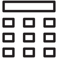 Keypad icon