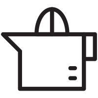 Manual juicer icon