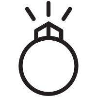 diamond ring icon