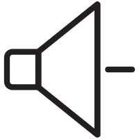 decrease-volume icon