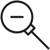 zoom-out icon