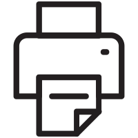 printer, icon