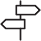 sign post icon