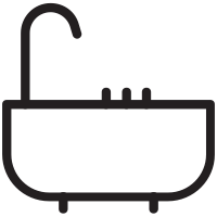 bathtub icon
