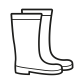 rain boots icon
