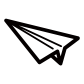 paper plane icon