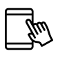 mobile click icon
