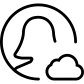 Add Profile to Cloud icon