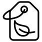 herb tag icon