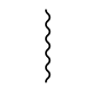 Wavy line icon