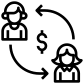 peer to peer icon
