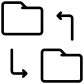 transfer file icon
