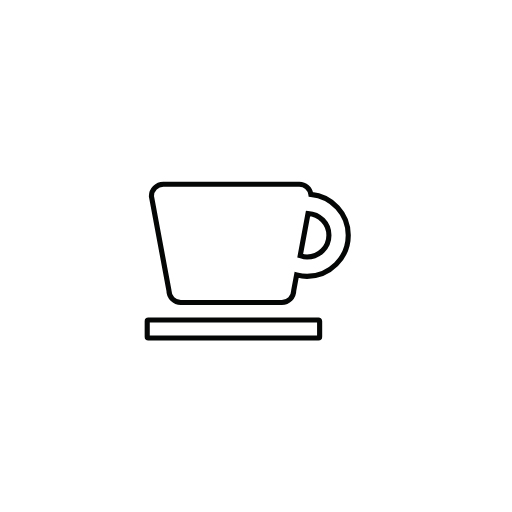 mug outline icon