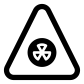 nuclear danger icon