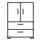 kitchen cabinet icon