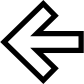 pointing left icon