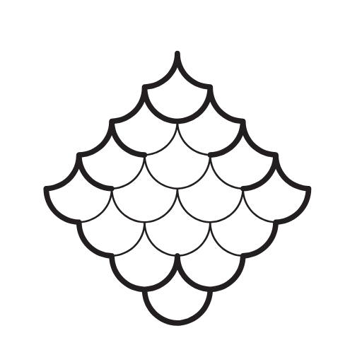 fish scales icon