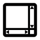 Scrollbars icon