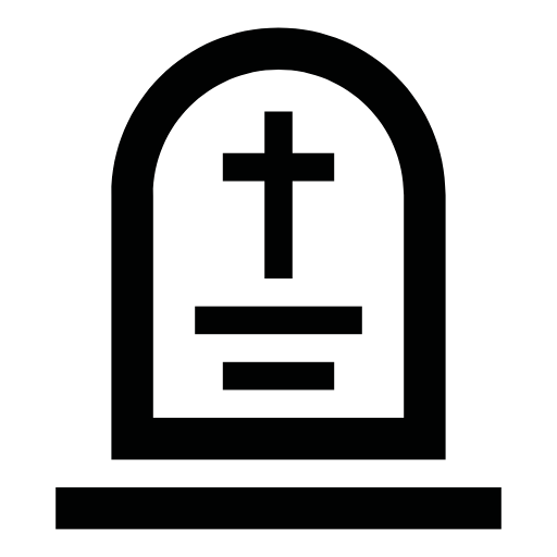 gravestone icon