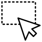 around cursor icon
