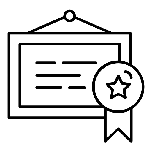 certificate icon