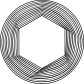 circle hexagon icon