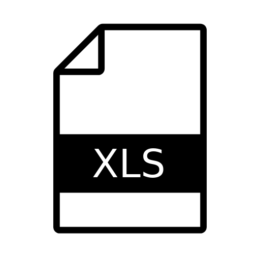 xls format icon