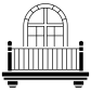 arched window icon