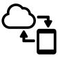 Cloud Mobile icon