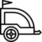 trailer buggy icon
