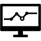 online graph report icon