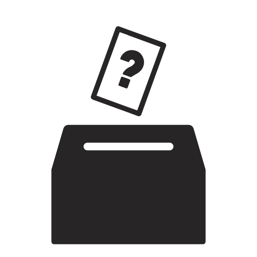 undecided voter icon