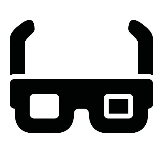 3d glasses icon